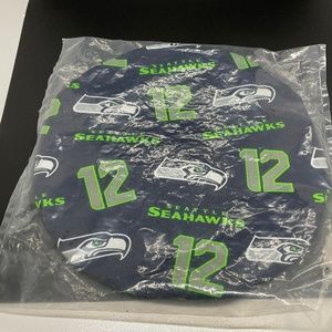 Hand Made Seattle Seahawks Baked Potato bag For Microwave 11" Round